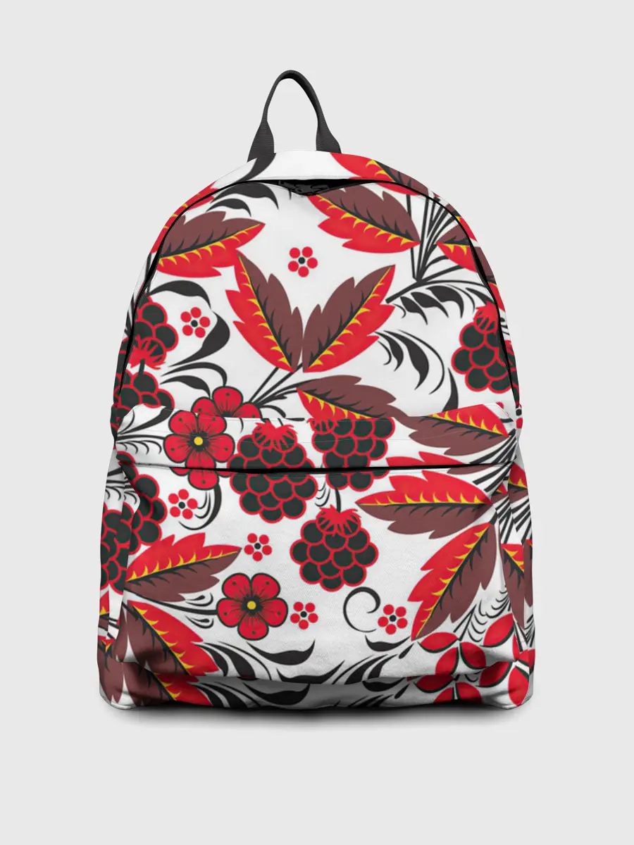 Рюкзак джинсовый / Хохлома