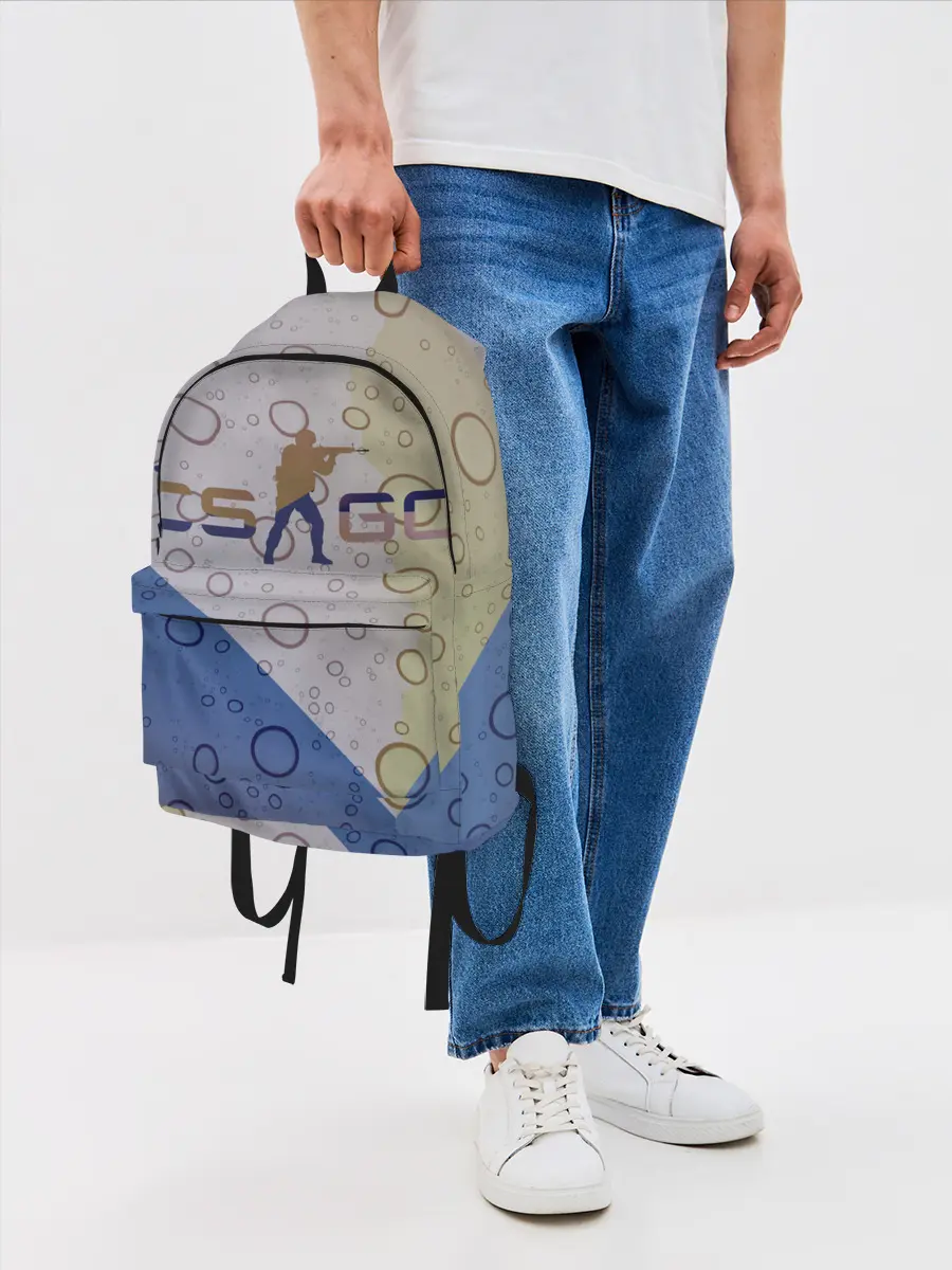 Рюкзак джинсовый / CS GO