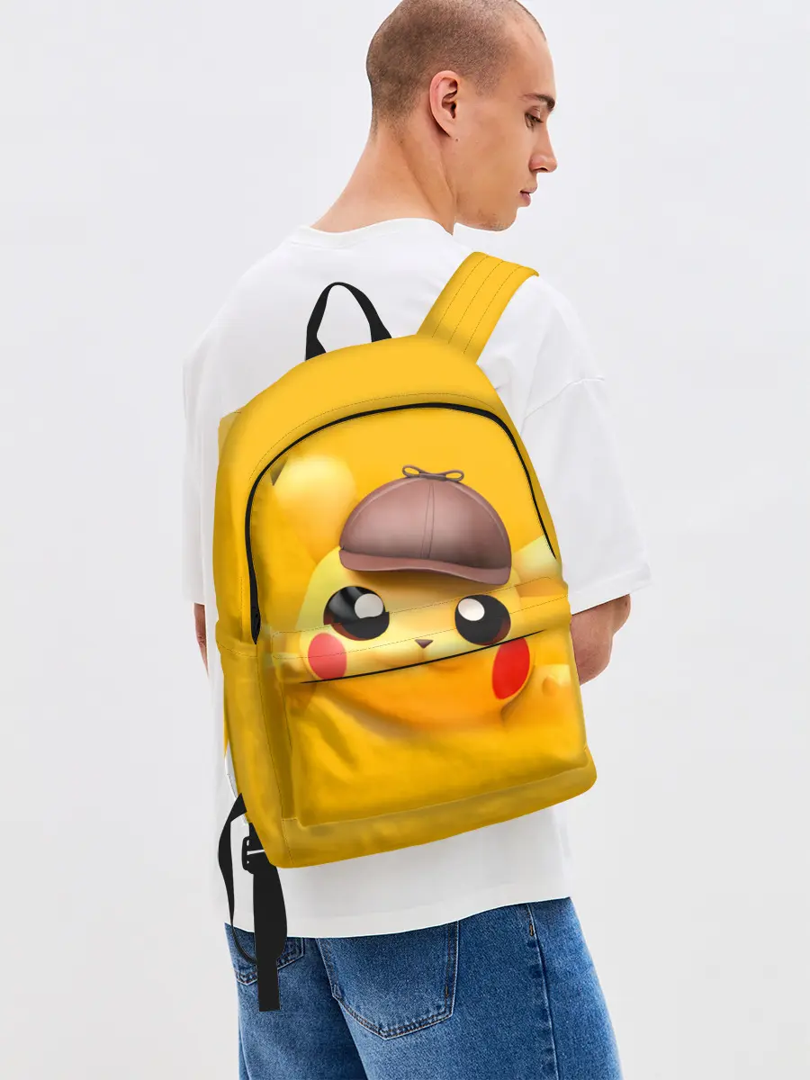 Рюкзак джинсовый / Pikachu Pika Pika