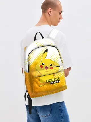 Рюкзак джинсовый / Pikachu Pika Pika