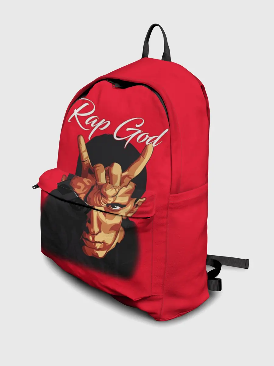 Рюкзак джинсовый / EMINEM RAP GOD