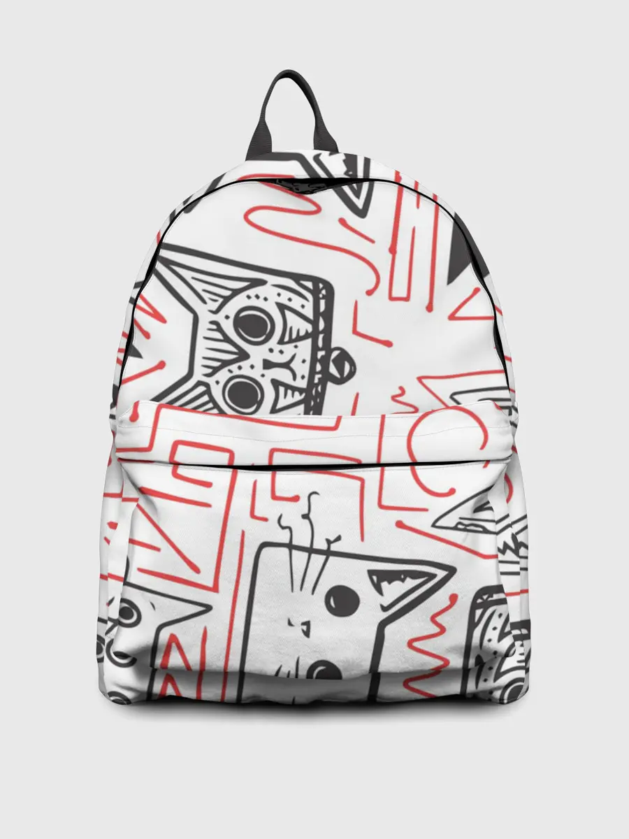 Рюкзак джинсовый / Cats