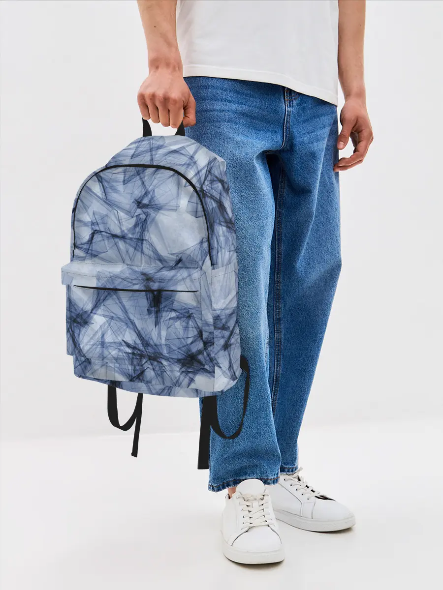 Рюкзак джинсовый / Текстура.