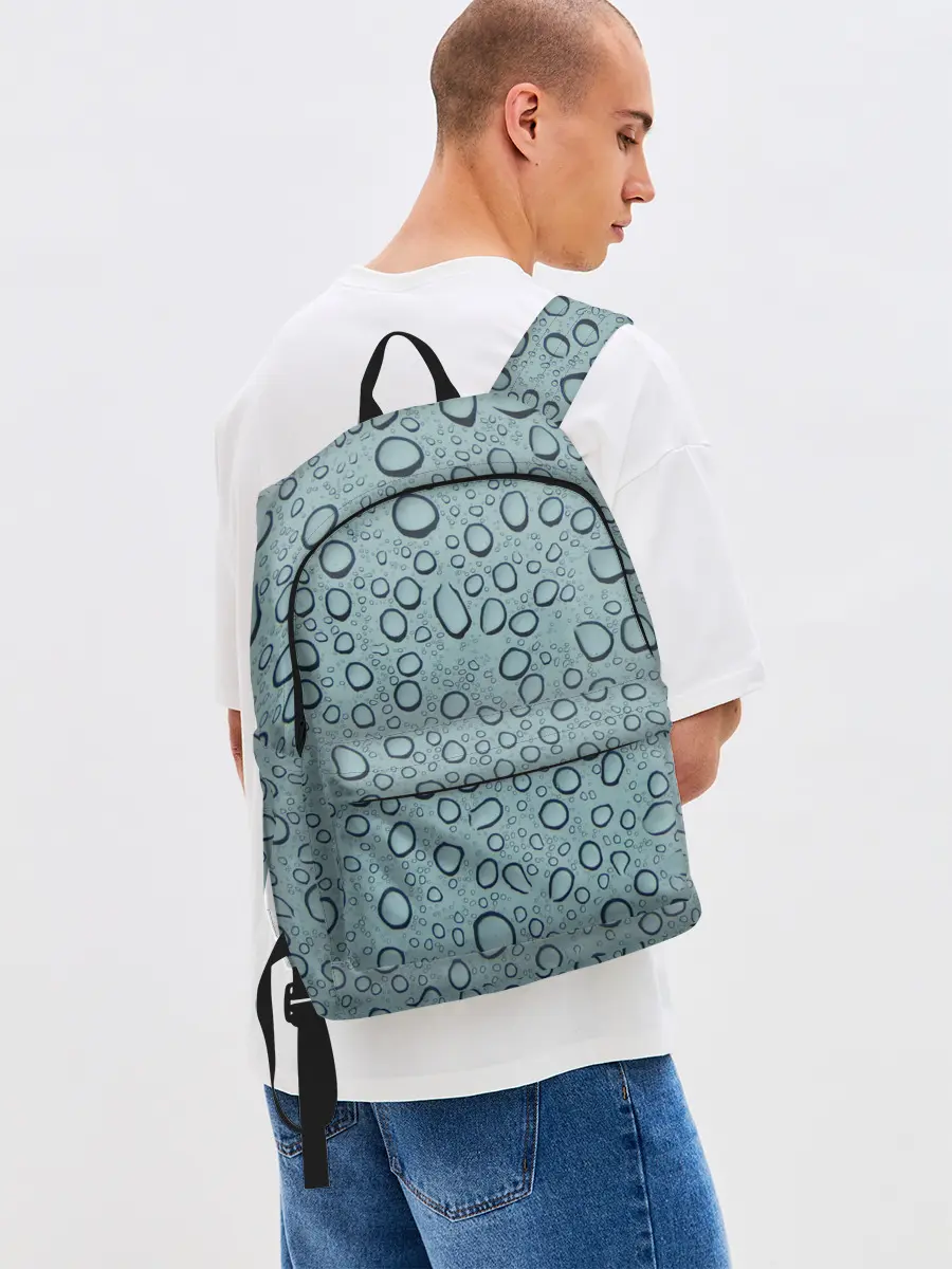 Рюкзак джинсовый / Капли.