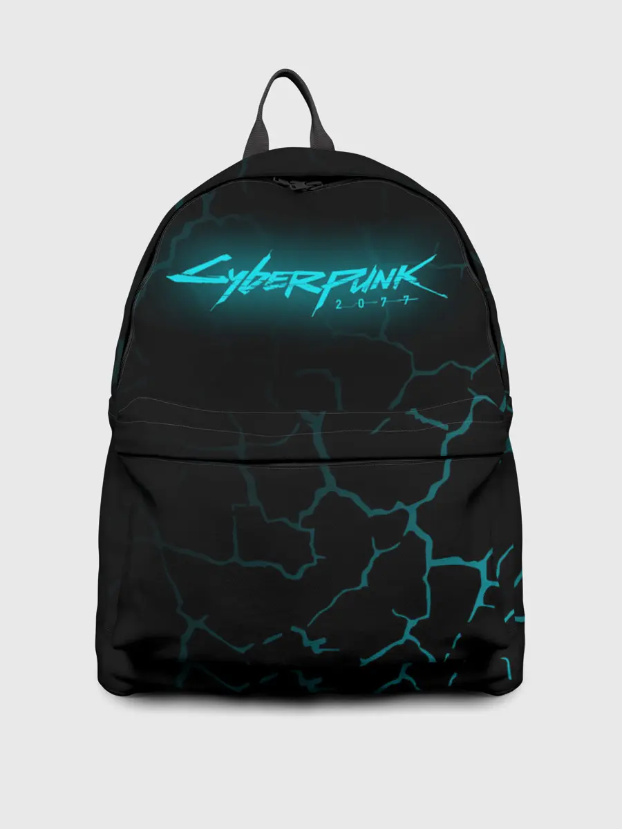 Рюкзак джинсовый / CYBERPUNK 2077.