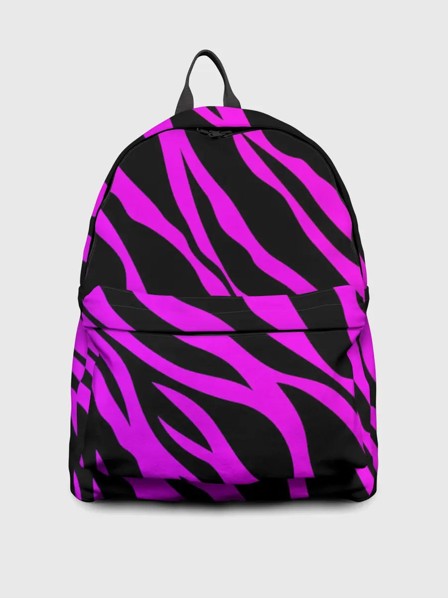 Рюкзак джинсовый / Неоновая зебра