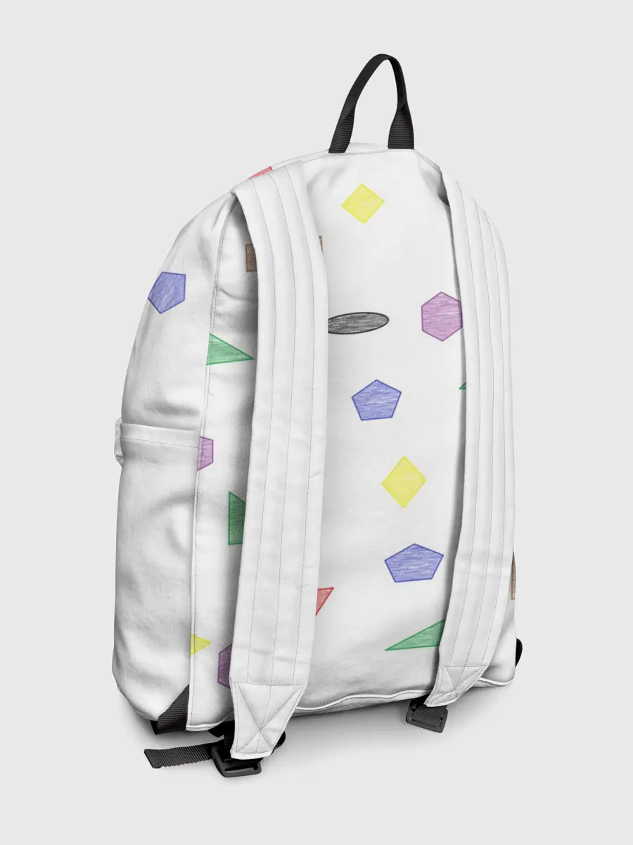 Рюкзак джинсовый / Геометрия