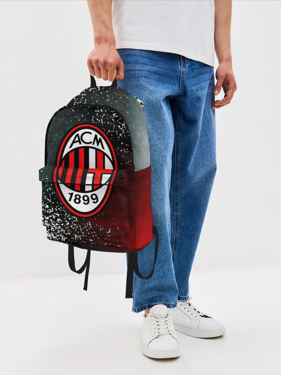 Рюкзак джинсовый / AC MILAN / МИЛАН