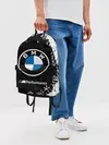 Рюкзак джинсовый / BMW / БМВ