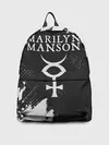 Рюкзак джинсовый / MARILYN MANSON / М. МЭНСОН