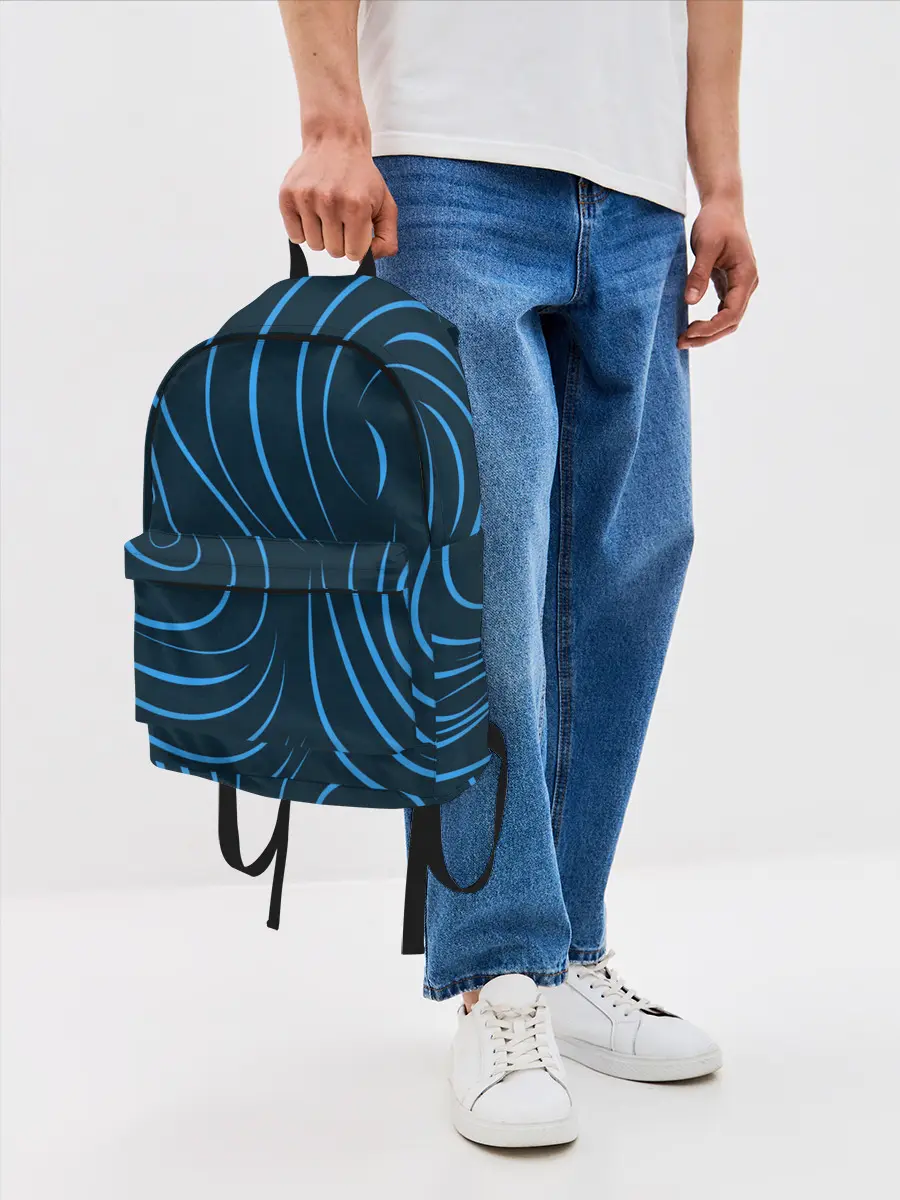 Рюкзак джинсовый / Текстура.