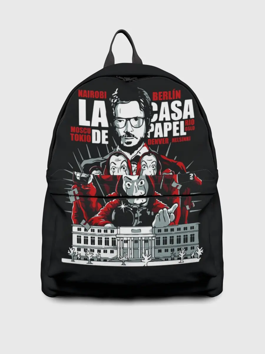 Рюкзак джинсовый / Бумажный дом