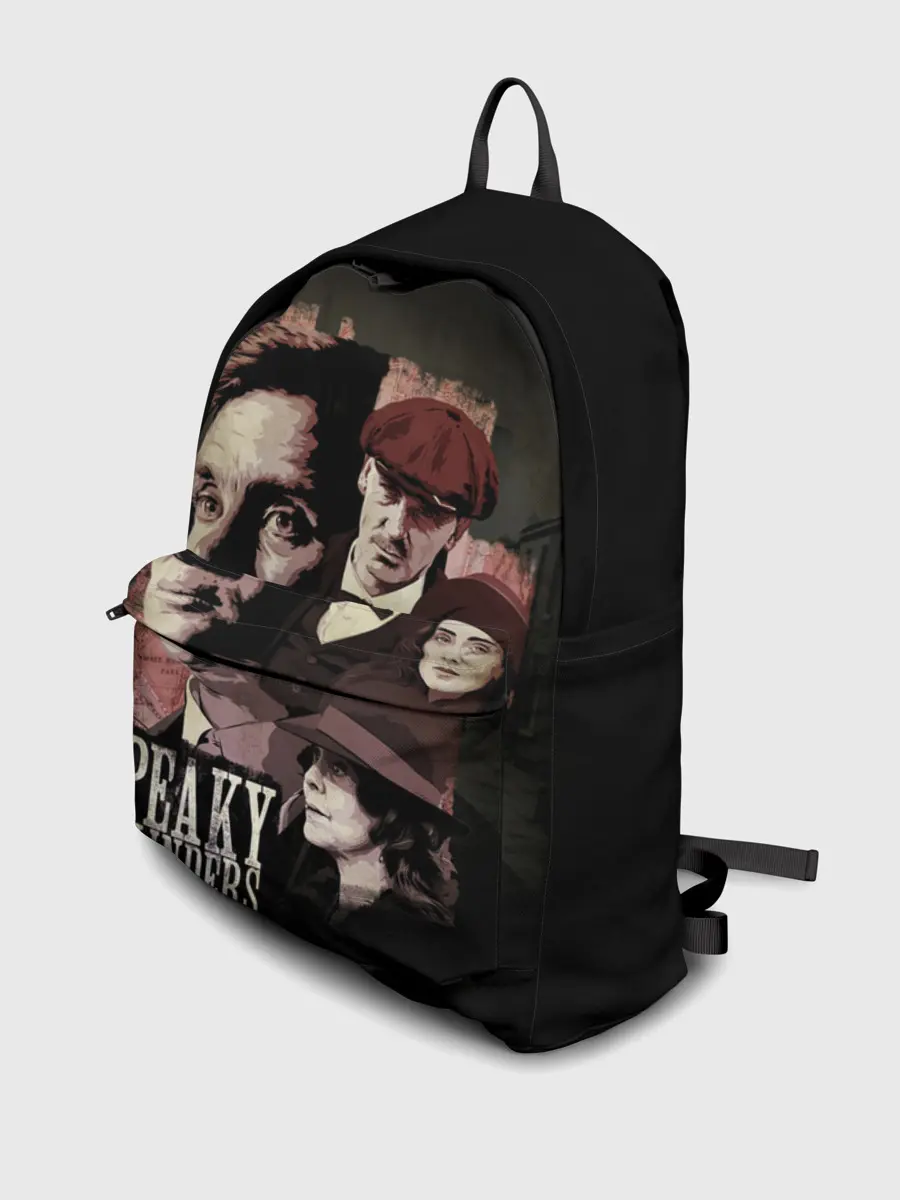 Рюкзак джинсовый / Острые козырьки