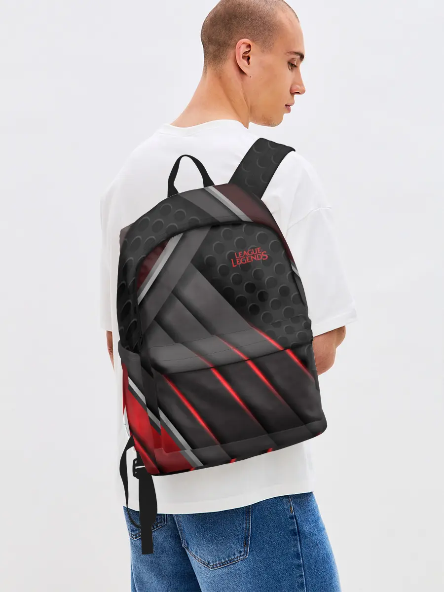 Рюкзак джинсовый / League of Legends