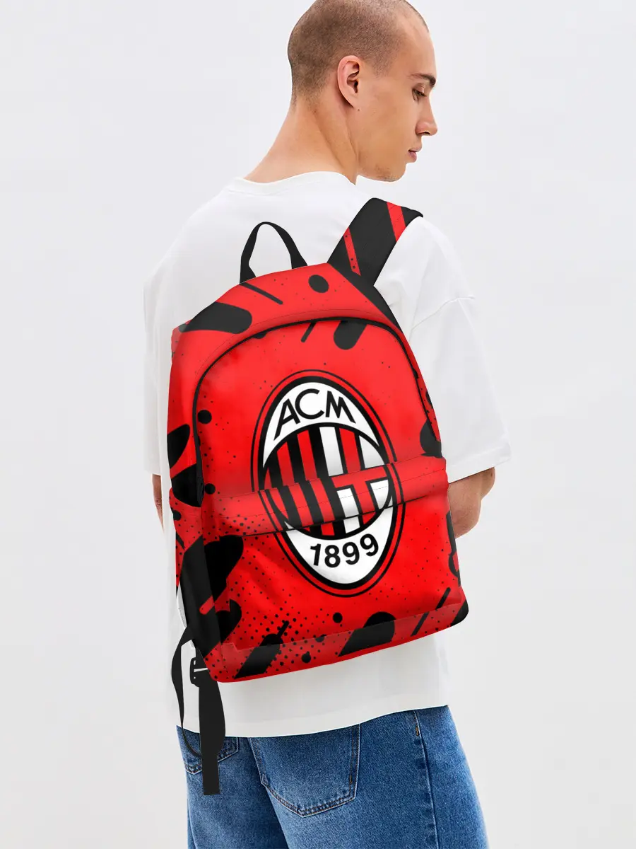 Рюкзак джинсовый / AC MILAN / МИЛАН