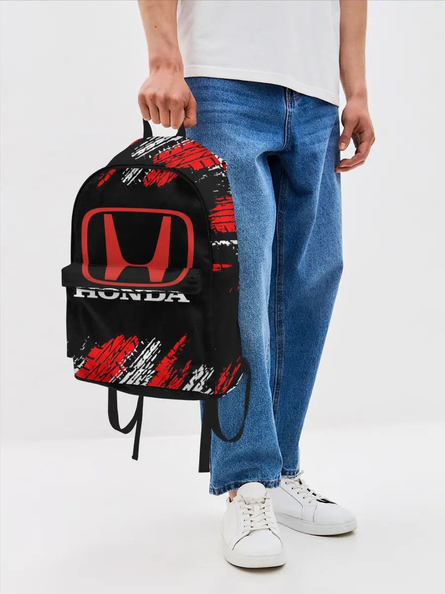Рюкзак джинсовый / HONDA.