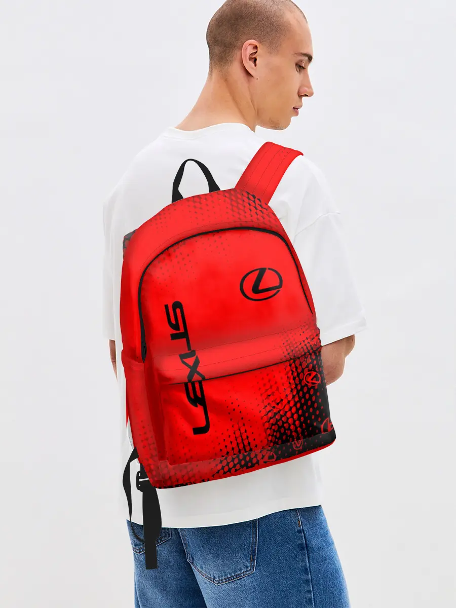 Рюкзак джинсовый / LEXUS / ЛЕКСУС