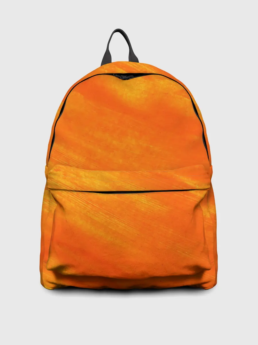 Рюкзак джинсовый / ОРАНЖЕВАЯ КРАСКА