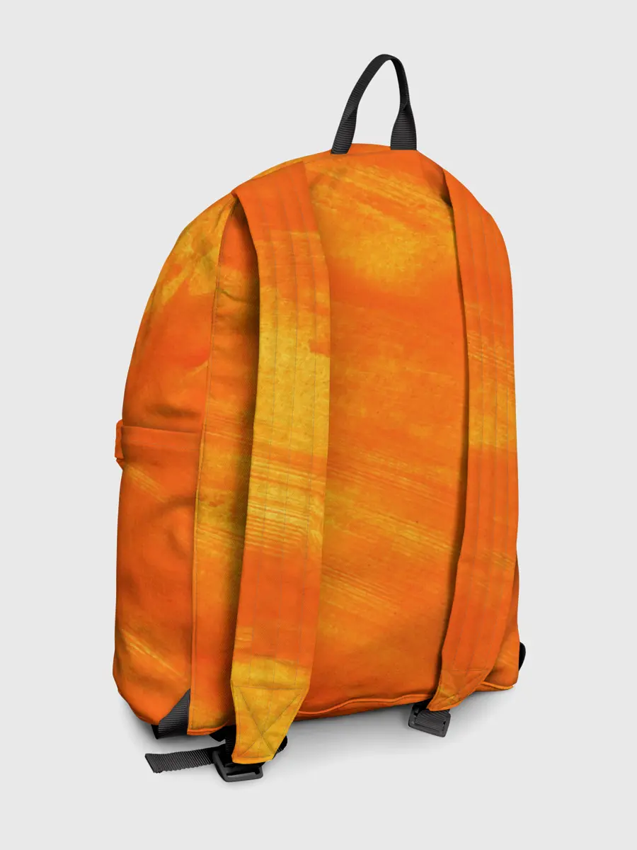 Рюкзак джинсовый / ОРАНЖЕВАЯ КРАСКА