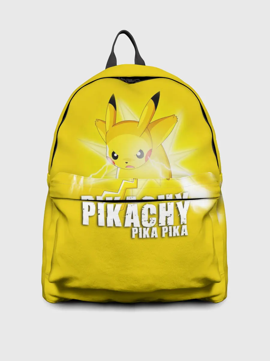 Рюкзак джинсовый / Pikachu Pika Pika