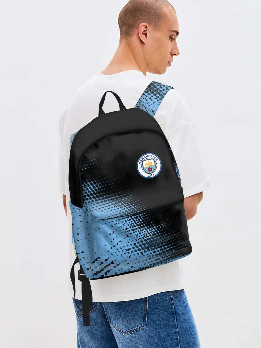 Рюкзак джинсовый / MANCHESTER CITY Манчестер Сити