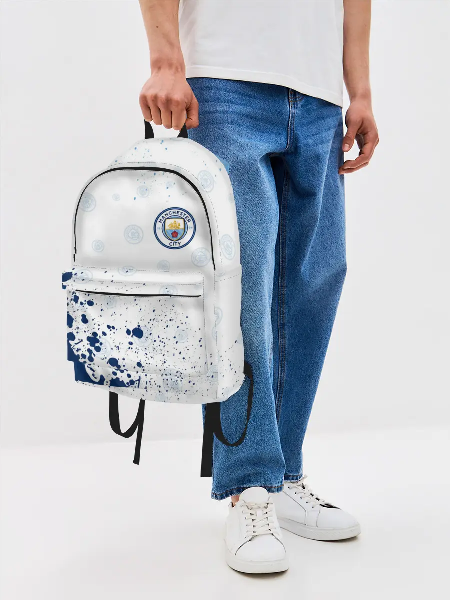 Рюкзак джинсовый / MANCHESTER CITY Манчестер Сити