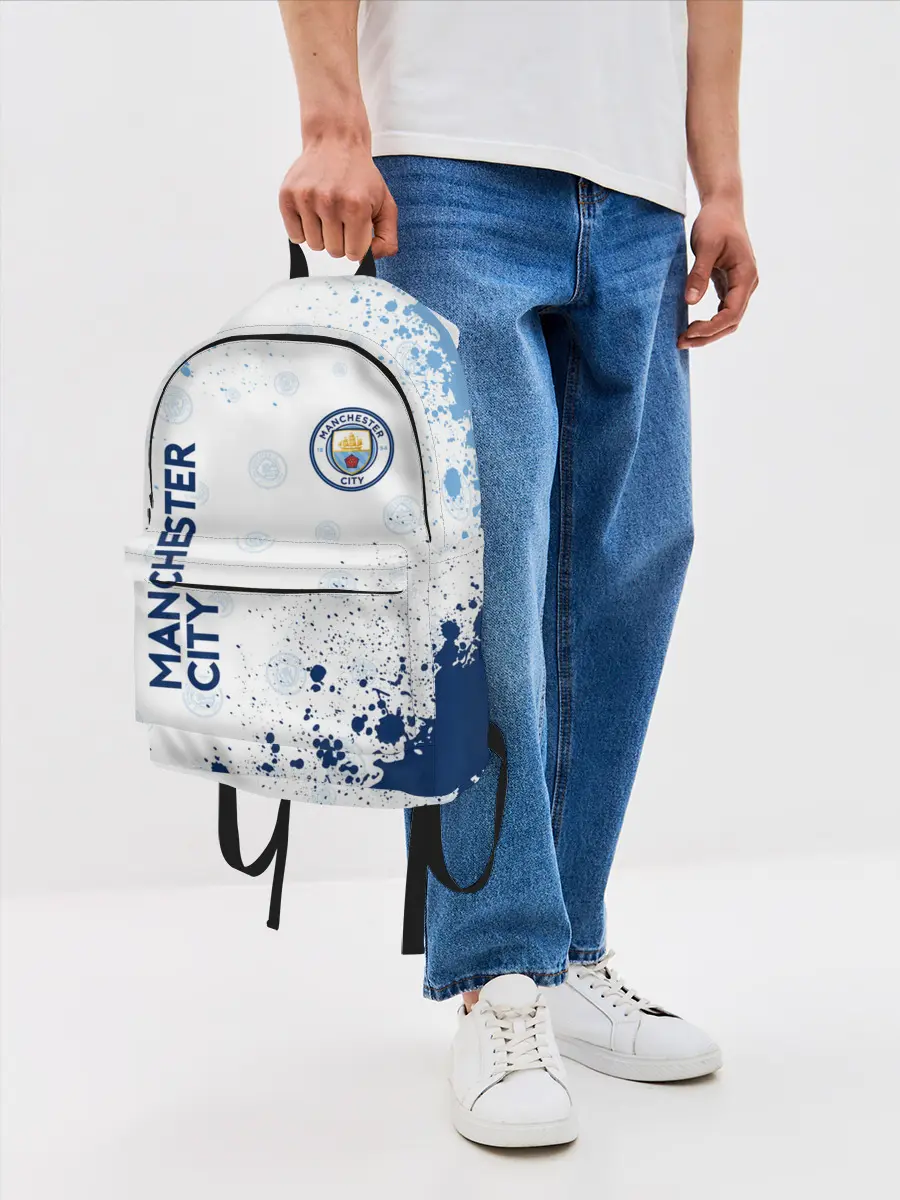 Рюкзак джинсовый / MANCHESTER CITY Манчестер Сити