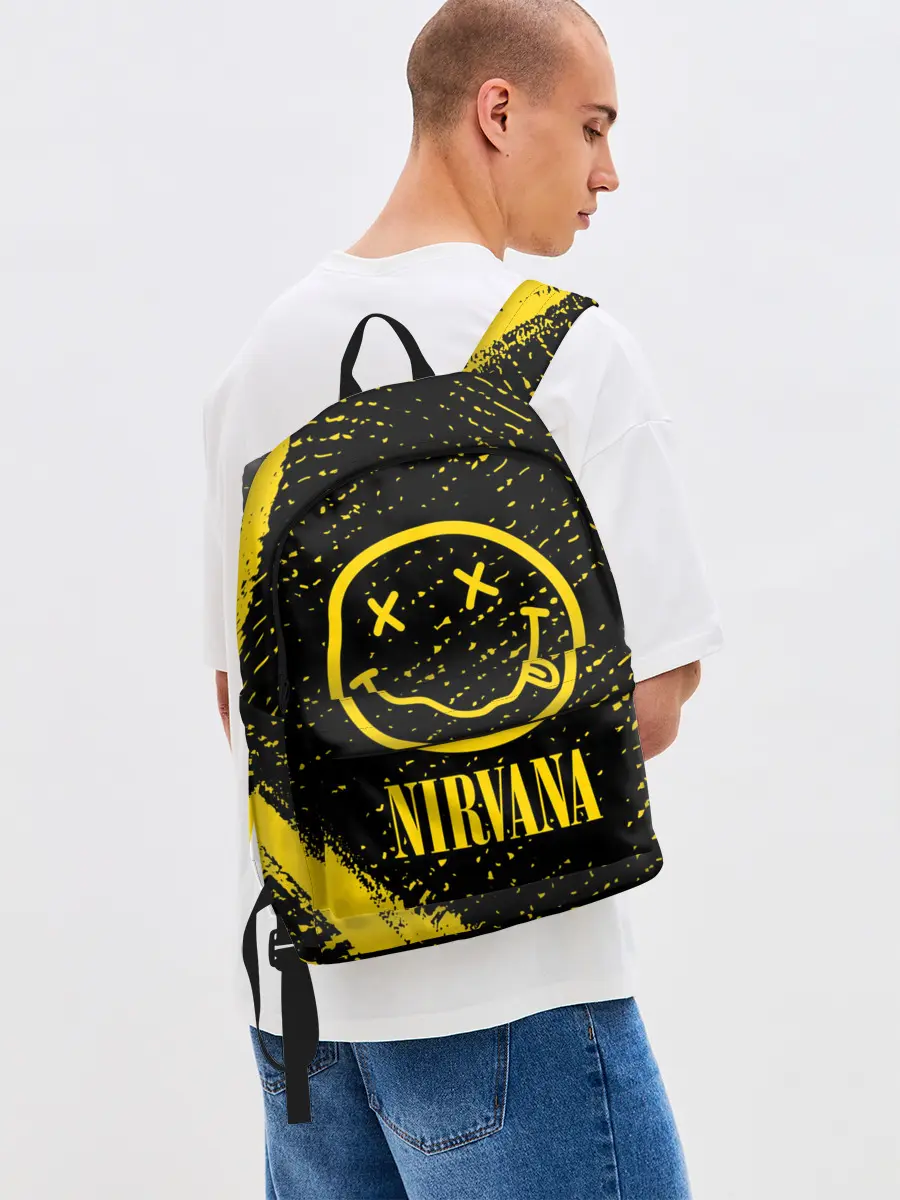 Рюкзак джинсовый / NIRVANA / НИРВАНА