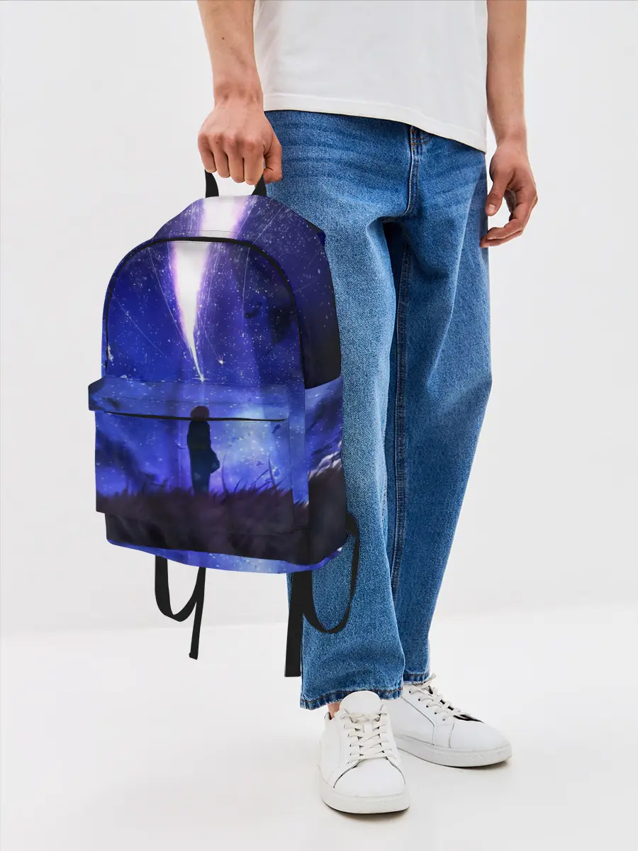 Рюкзак джинсовый / ТВОЕ ИМЯ