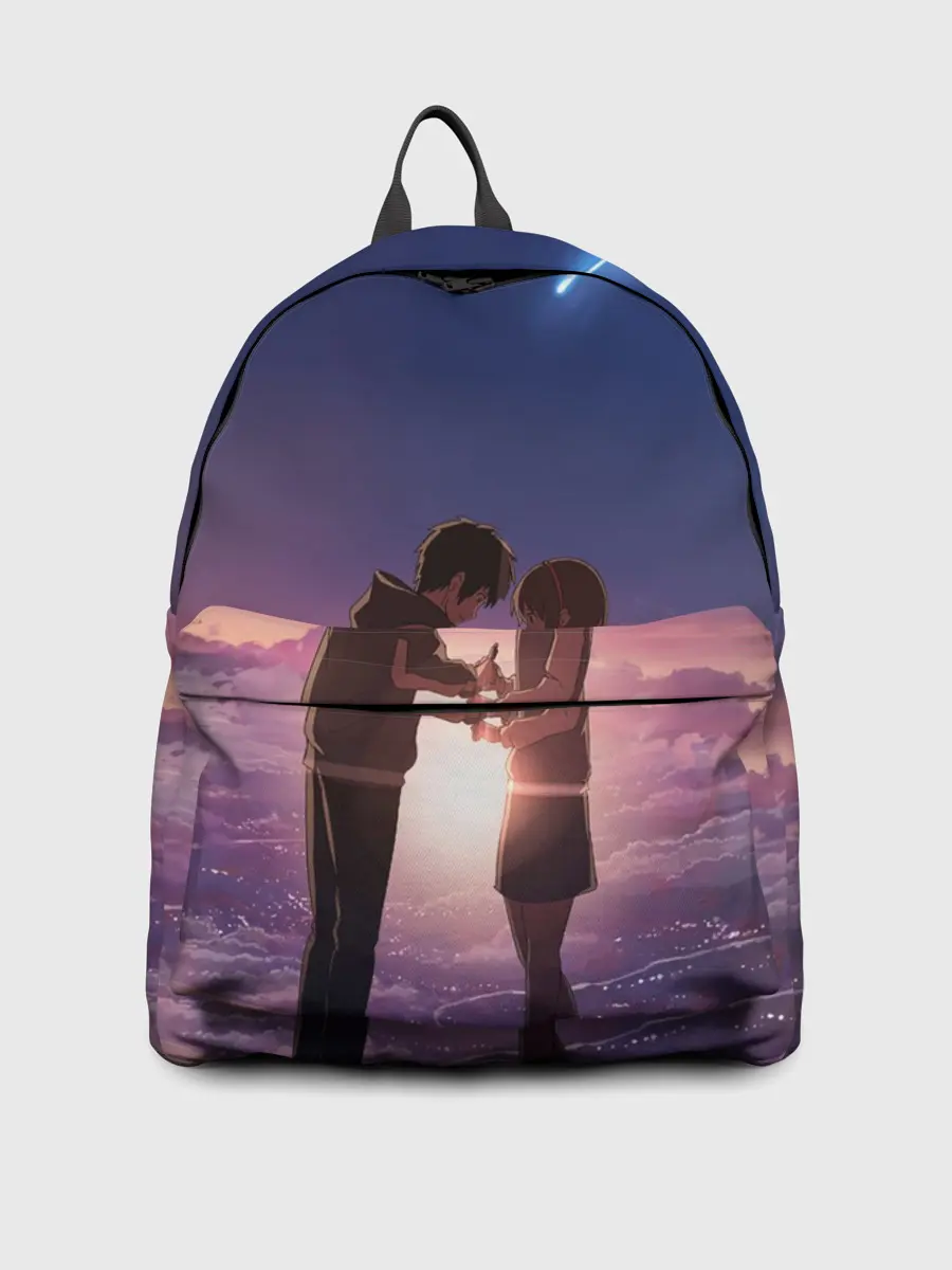 Рюкзак джинсовый / ТВОЕ ИМЯ