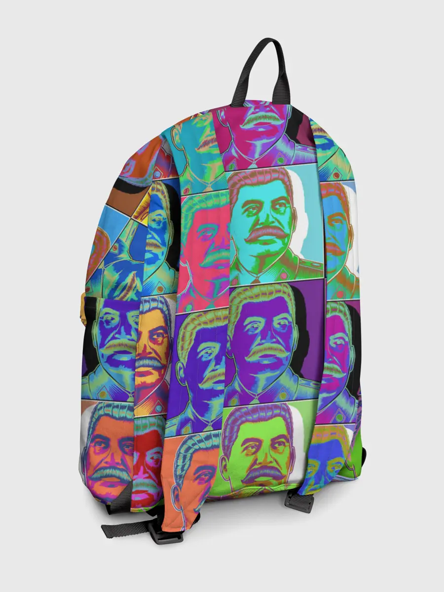Рюкзак джинсовый / Stalin pop-art