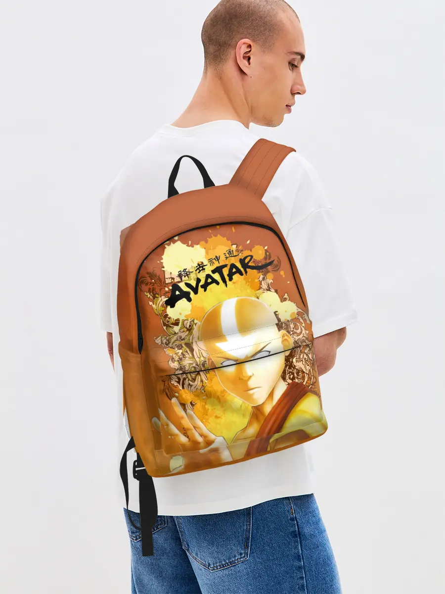 Рюкзак джинсовый / Легенда об Аанге. Аватар