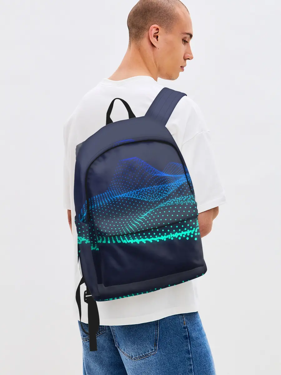 Рюкзак джинсовый / Абстракция