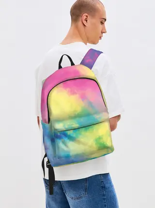 Рюкзак джинсовый / Tie-Dye