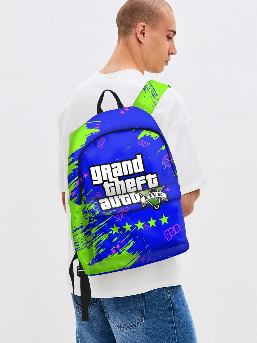 Рюкзак джинсовый / GTA 5 / ГТА 5