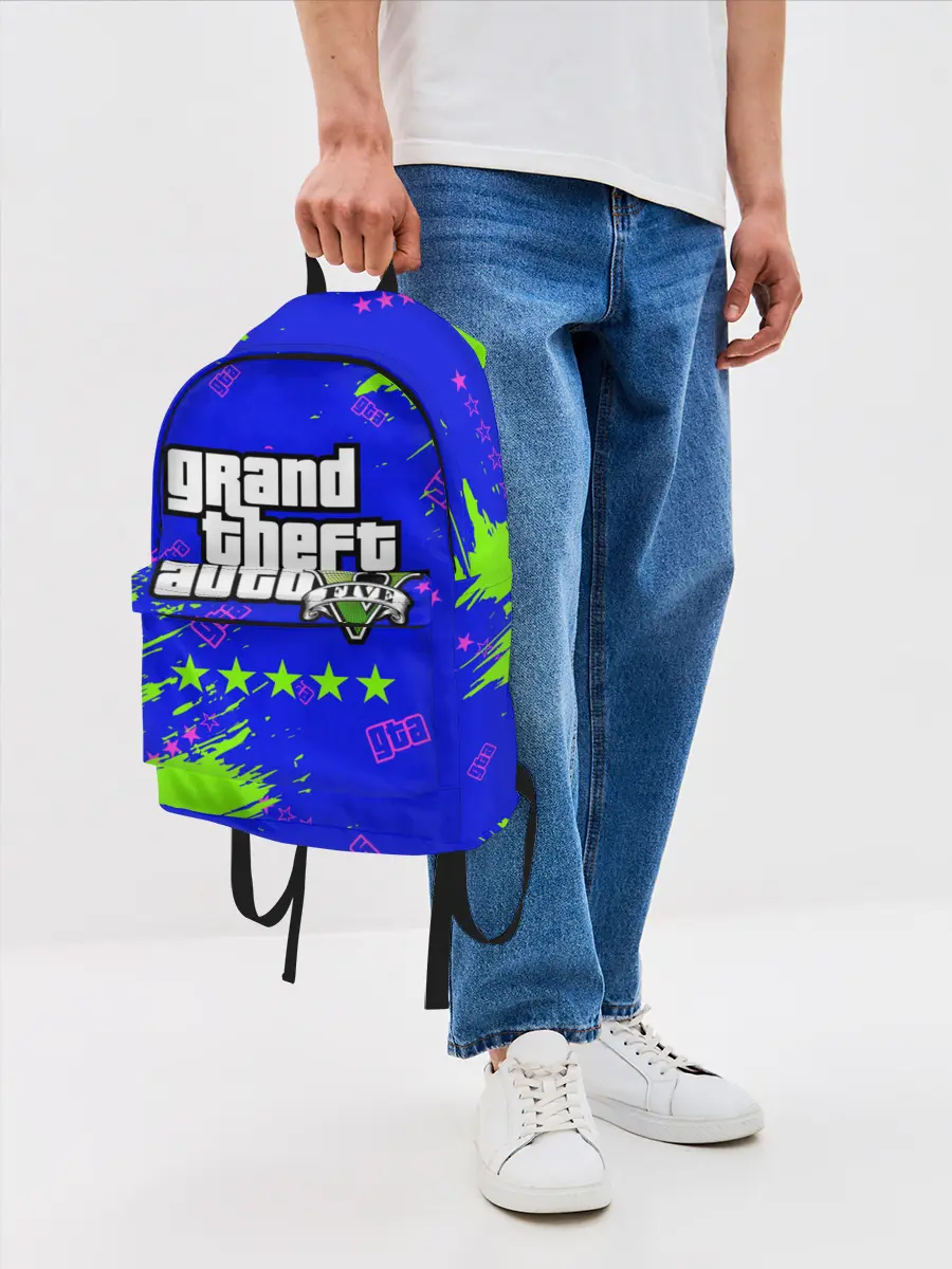 Рюкзак джинсовый / GTA 5 / ГТА 5