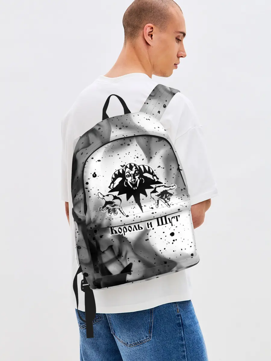 Рюкзак джинсовый / КОРОЛЬ И ШУТ