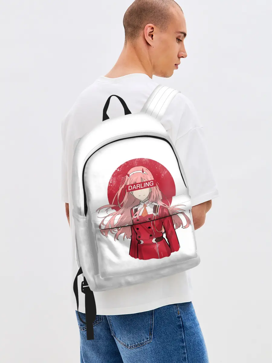 Рюкзак джинсовый / Darling Zero Two White