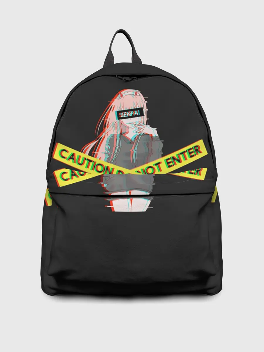 Рюкзак джинсовый / Запрещенная Zero Two