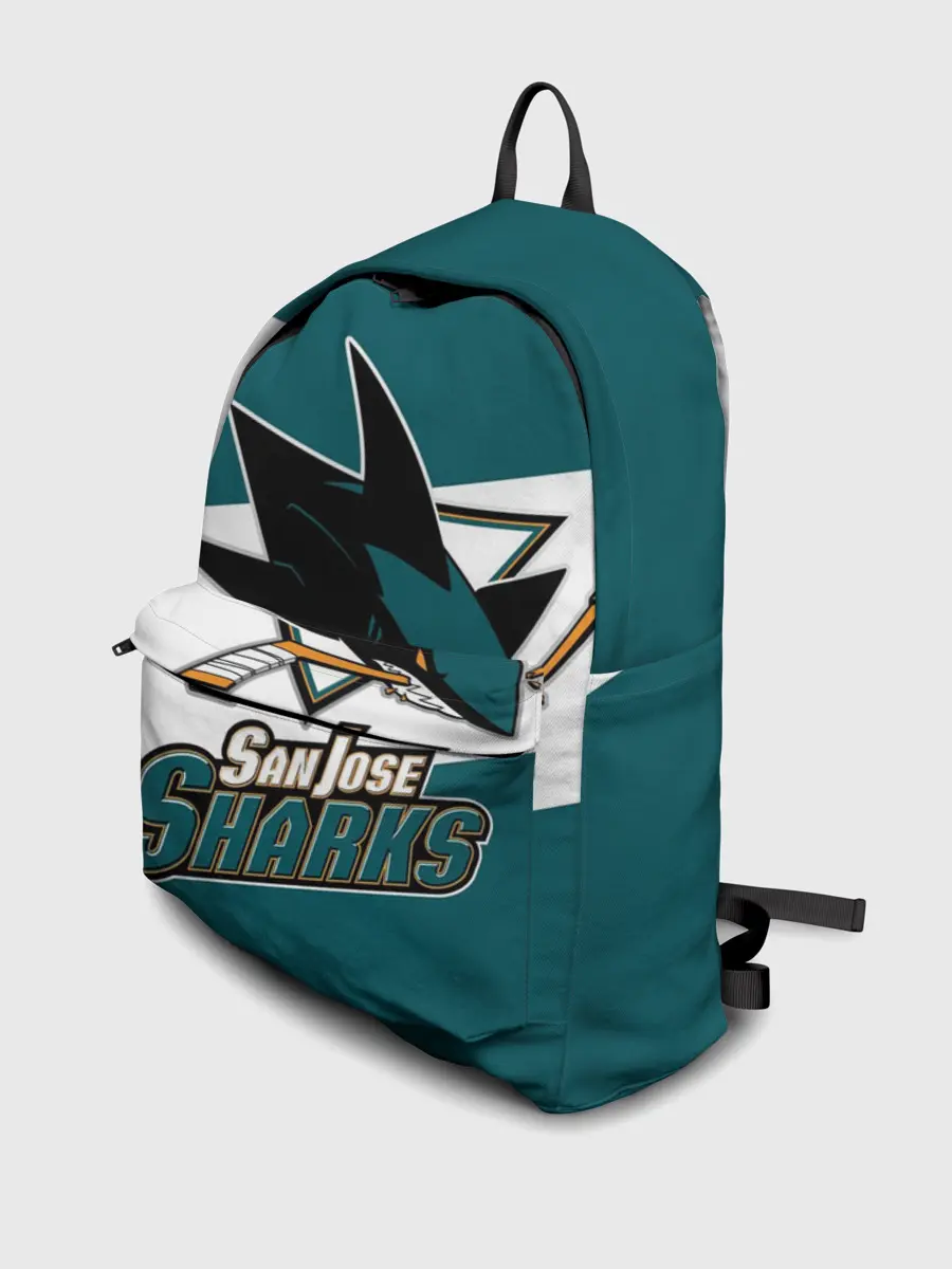 Рюкзак джинсовый / Сан Хосе Шаркс