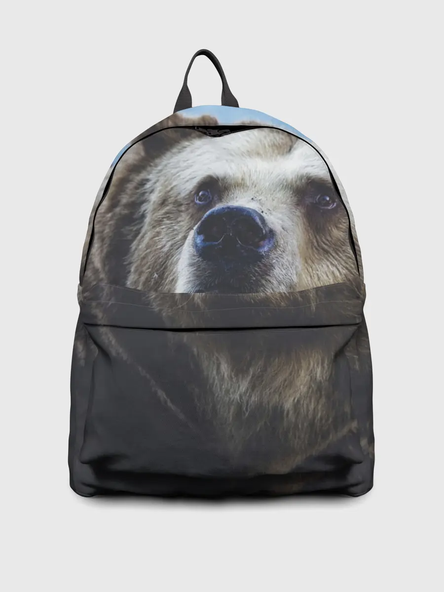 Рюкзак джинсовый / Гризли