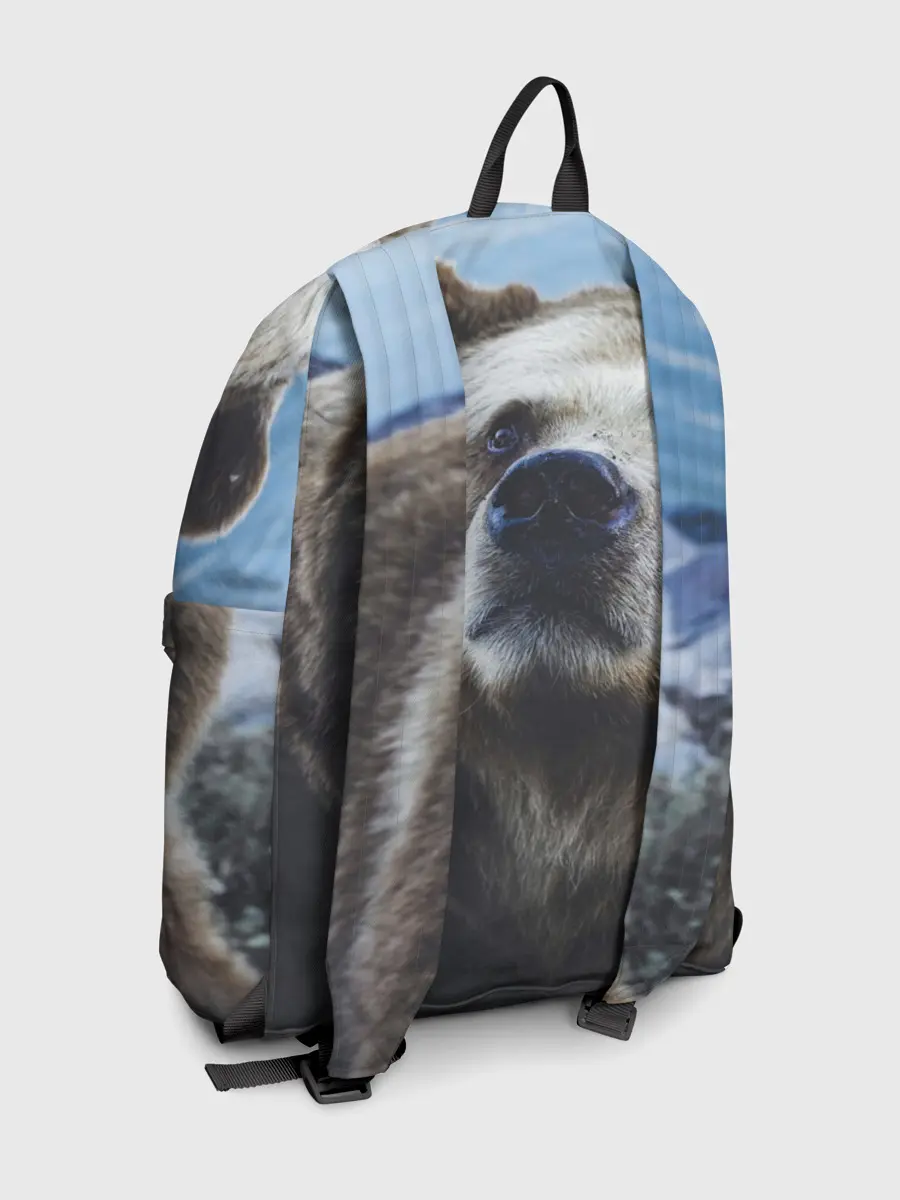 Рюкзак джинсовый / Гризли