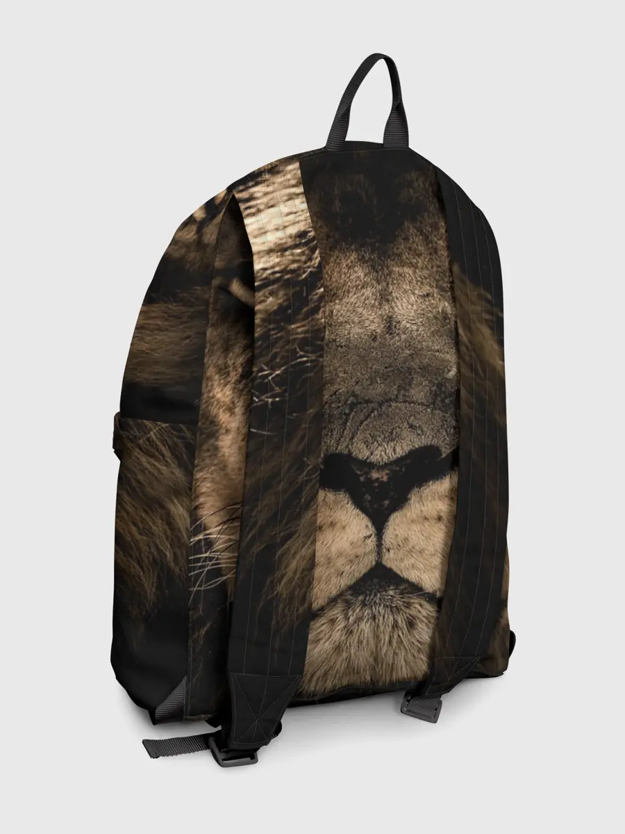 Рюкзак джинсовый / Лев