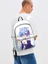 Рюкзак джинсовый / Re:Zero, Рем