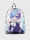 Рюкзак джинсовый / Re:Zero, Рем