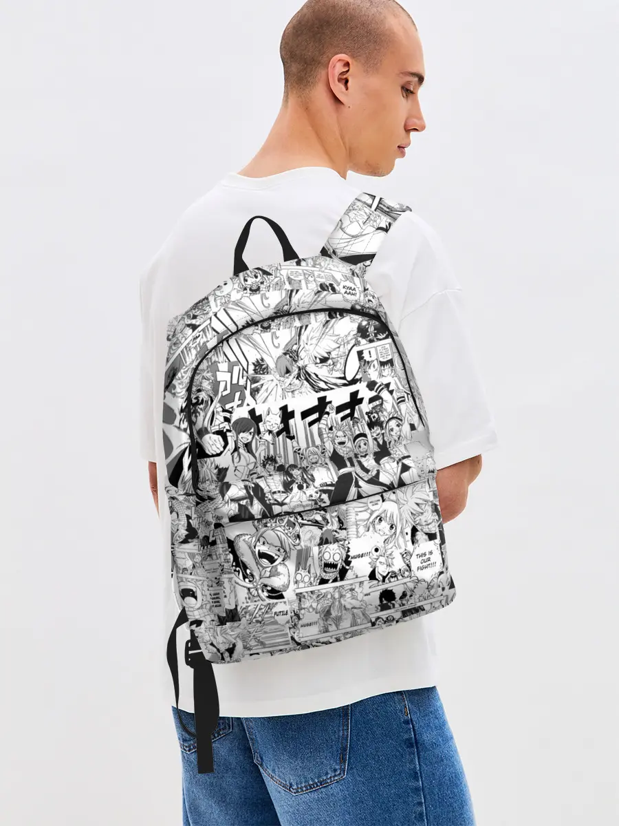 Рюкзак джинсовый / Хвост Феи Грей