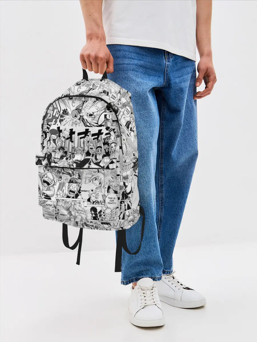 Рюкзак джинсовый / Хвост Феи Грей