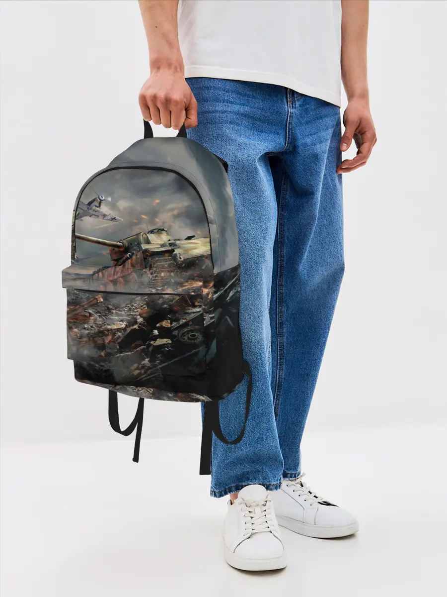 Рюкзак джинсовый / Танк