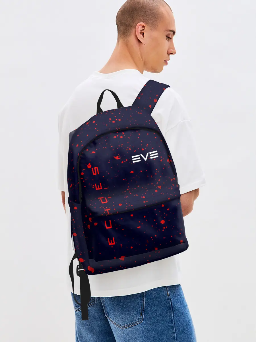 Рюкзак джинсовый / EVE ECHOES / ИВ ЭХО