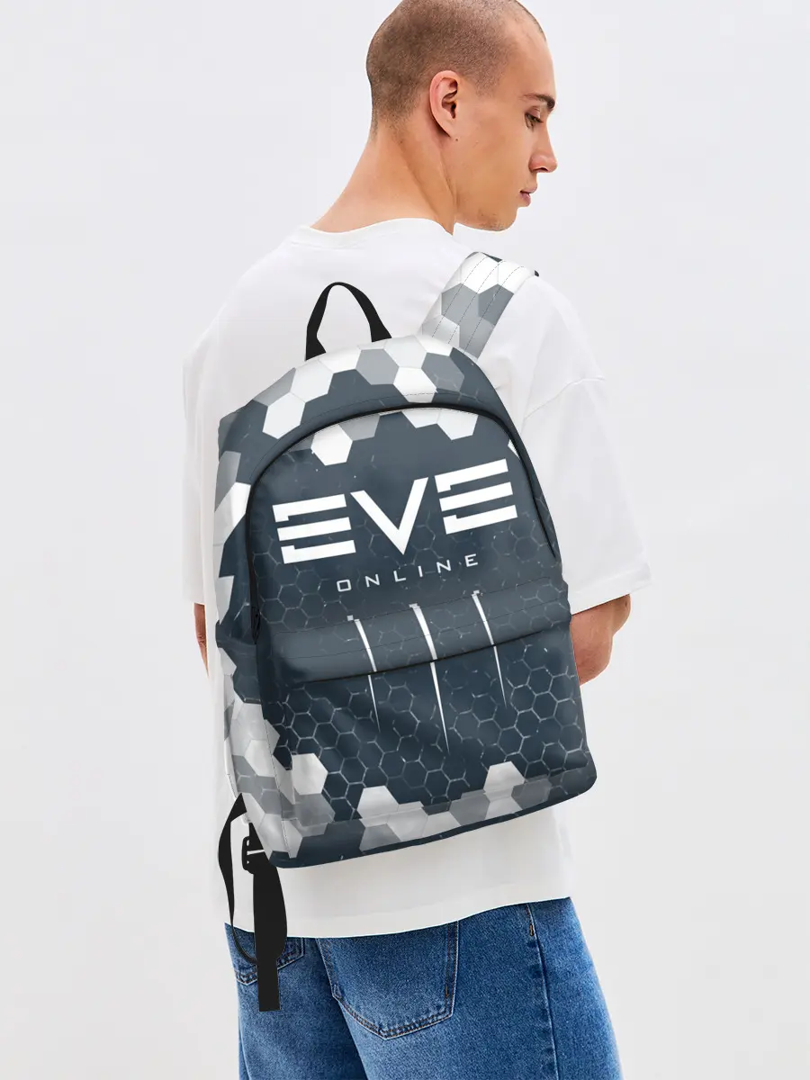 Рюкзак джинсовый / EVE ONLINE / ИВ ОНЛАЙН